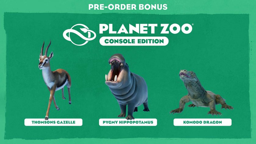 Planet Zoo Console - Pre-order Bonus Animals